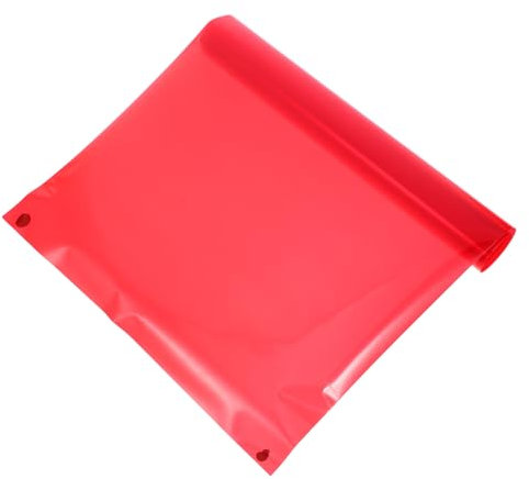 MUCKLILY Selbstklebende Scheinwerfertönungsfolie Aus Vinyl Für Scheinwerfer Und Rücklichter Rot Lichtdurchlässig Und Wasserfest