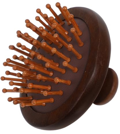 UTHCLO Handheld Holzhaarbürste Mit Massagefunktion Tragbarer Kamm Für Kopfhautmassage Und Haarwäsche Multifunktionaler Kamm Für Haartypen Für Salon Und Persönliche Anwendung