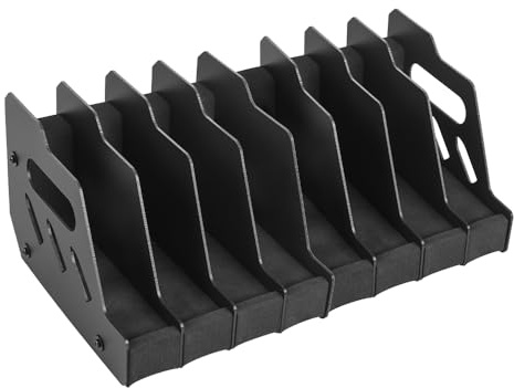 MiOYOOW Porta Pistola in Schiuma Eva, Supporto per Pistole Contiene da 4/6/8 Slot per Esposizione con Cacciavite, Portafucili Espositore per Pistola