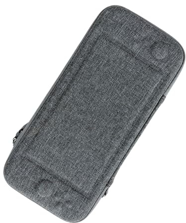 Étui de Transport pour Console de Jeu,Boîte Portable de Voyage pour Transport Pratique - Étanche Léger Protecteur Housse en EVA Coffrage Dur Porte de Stockage pour Écran Manette Station de, Gris, Se
