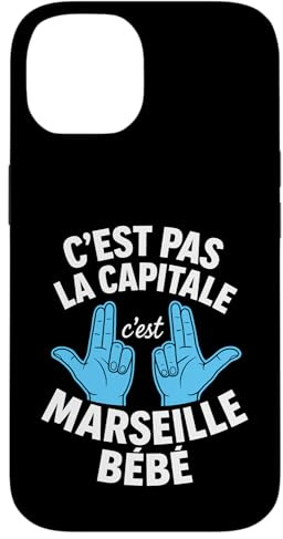 C'est Pas La Capitale C'est Marseille Bébé Coque pour iPhone 14