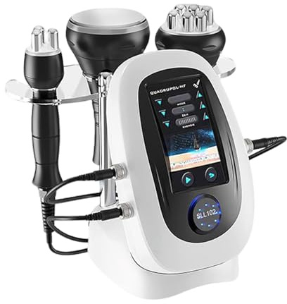 40k Body Sculpting Machine 3 in 1 Rf Radio Frequency 6 Polar Cavitation Ultrasonic Beauty Device for Fat Burning Cellulite Removal Skin Tightening Salon Spa Home Use Face Belly Hip Leg Body