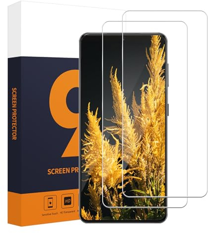 Carantee 2 Stück für Panzerglas für Samsung Galaxy S21 FE 5G Schutzfolie, Ultra-Klar Anti-Kratzen Samsung S21 FE Displayschutzfolie, 2.5D Hohe Klarheit 0 Staub & Blasen S21 FE 5G Handyfolie