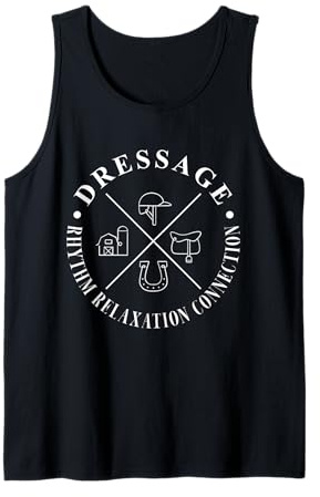 Dressage Passion Design Tank Top