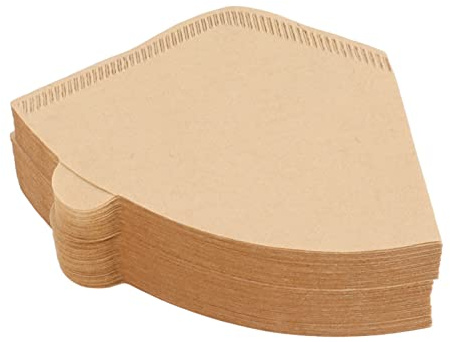 Rcniso Kaffefilter 100 Count Cone Kaffefilter 1 Till 2 Koppar Kaffepappersfilter för Att Hälla över och Droppa Kaffebryggare