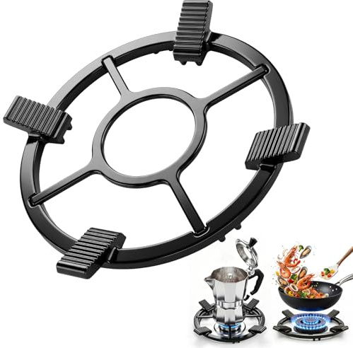 Ronyes Cast Iron Wok Support Ring 21.5 cm for Gas Hobs
