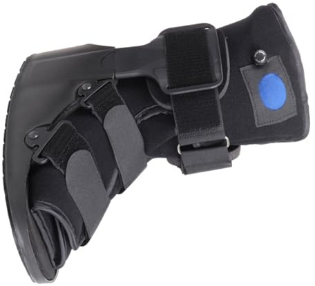 UKCOCO Rehabilitation Shoe Ankle Fixation Brace Low-top Walking Boot with Inflatable Cushion Medical Foot Support for Post-surgery and Broken Foot Healing