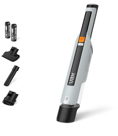 Vax HandVac Pro Handheld Vacuum Cleaner, Powerful Cordless Hand Hoover for Carpets, Pet Hair & Car Interiors, Tools for Stairs & Upholstery, Lightweight, Ice Slate Blue, 0.15L, 0.65kg (CLHH-PHKS)