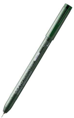 Copic Multiliner 0,05 mm, Olive, Fineliner mit einer feinen Spitze und wasserbeständiger Pigmenttinte