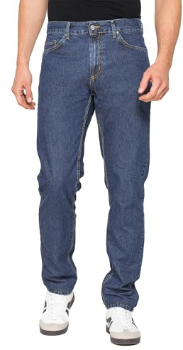 Carrera Jeans Uomo Regular, Lavaggio Blu Medio (52)