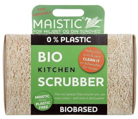 Maistic Kitchen Scourer/Sponge (Loofah/Cellulose), 18 g