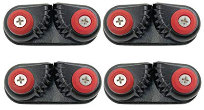 Almencla 4X Cam Cleat Schotklemme Curryklemme für 15mm Tau Seil
