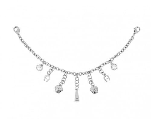 Aigner 160666 Charivari - Colgante para bolso, color plateado