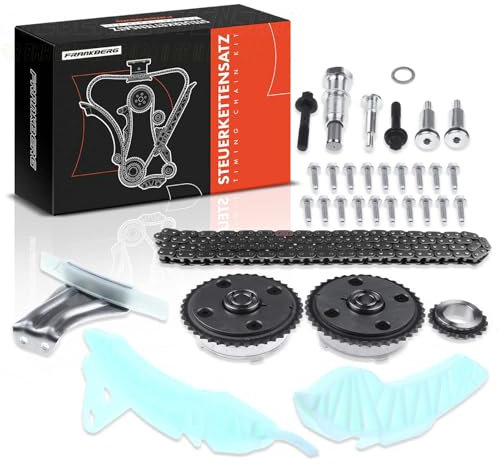 Frankberg Timing Chain Kits for 1 Series E81 E87 F20 F21 3 Series F30 F35 F80 F31 E46 E90 Berlingo C3 C4 C5 DS3 DS4 2008 207 208 3008 308 5008 508 Partner Tepee RCZ 2004-2021 11318618318