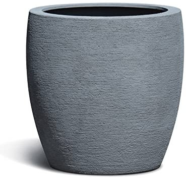 ESCHBACH® Pflanzkübel VASE 60 Stein Grau Rund XL * 61 x 61 x 61 cm * 10 Jahre Garantie