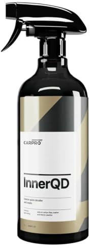 CARPRO InnerQD - Detergente rapido per interni auto, antistatico, pulisce le impronte digitali, polvere e inibisce l'adesione elettrostatica delle particelle di polvere, 1 litro (34 fl oz)