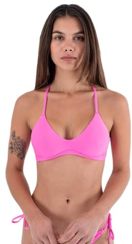 Kvinnors justerbar Bikini Top - Solid