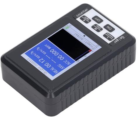 SUNGOOYUE Geiger Counter Digital Nuclear Radiation Detector, Beta Gamma X Ray Tester - High Sensitivity and Accuracy ABS Material - Battery Powered