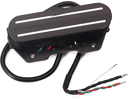 Schiene Humbucker Pickup Single Coil Guitar Pickup Für E-Gitarre Schwarz Gitarren Tonabnehmer
