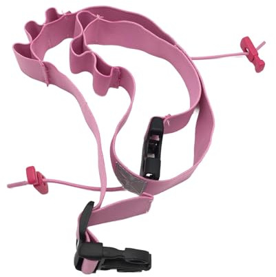 Dickly Startnummerngürtel zum Laufen, Triathlon, Radfahren, Hüftgürtel zum Laufen, Keine Nadeln nötig, Hüfttasche, zum Radfahren, Motorradfahren, Triathlon, ROSA