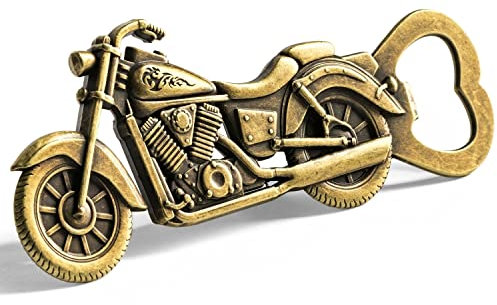 Chopper Motorrad Flaschenöffner mit Geschenkverpackung
