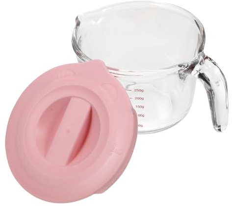 Hoement Glasmessbecher Mit Multifunktionsmessbecher Für Flüssigkeiten Zum Abmessen Von Milch Und Wasser Backzubehör Aus Für Küche Und Zuhause