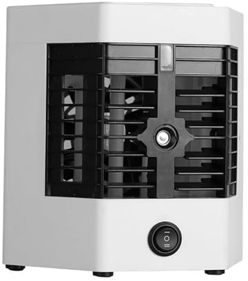 jojnsha Ventola di raffreddamento leggera Ventilatore da tavolo Piccolo ventilatore elettrico Ventilatore da tavolo Potente ventilatore da scrivania adatto per uso interno
