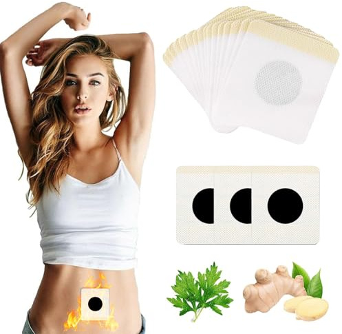 Abnehmen Patch, Slim Patch, Abnehmpflaster, 60 Stück Gewichtsverlust Aufkleber, fettverbrennung am bauch, Detox Schlankheitspflaster, Schnelles Abnehmen nicht reizend für Männer und Frauen