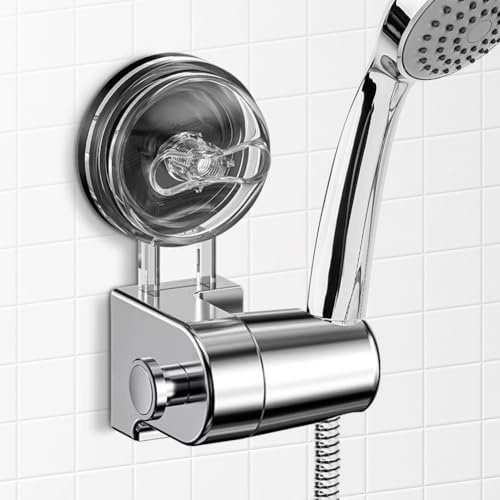Support de pommeau de douche, réglable à 180°, support de douchette amovible, réutilisable, sans perçage, mobile