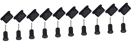 OSALADI Tappi Antipolvere Type-c in Silicone 30 Pezzi per Protezione Porta di Ricarica e Auricolari, Accessori per Telefoni Cellulari, Facili da Installare e Rimovibili, per Uso