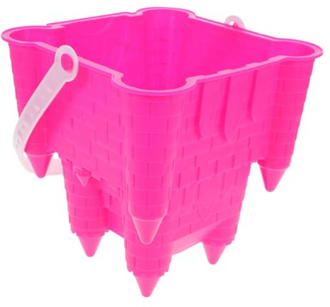 LOPUNER Secchiello Da Neve Per Ragazzo in Plastica Secchiello Giocattolo Per Per Ragazzo Forma Di Castello Per Giochi Invernali