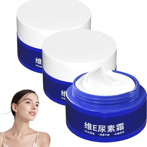 Crema schiarente per macchie scure, crema coreana anti-macchie con vitamina E e urea, idratante e nutriente per la pelle, uniforma il colorito, adatta a uomini e donne