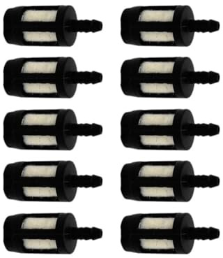 accesorios para cortadoras de césped Accesorios for herramientas eléctricas de jardín, 10 filtros de combustible for desbrozadora de gasolina