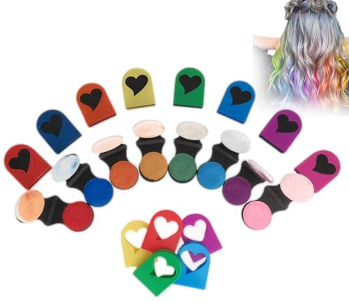 8 Colori Gessetti Per Capelli, Lacca Colorata, Colori Lavabili, Non Appiccicosi, Temporanei, Facili Da Applicare, Ideali Per Natale, Halloween, Feste