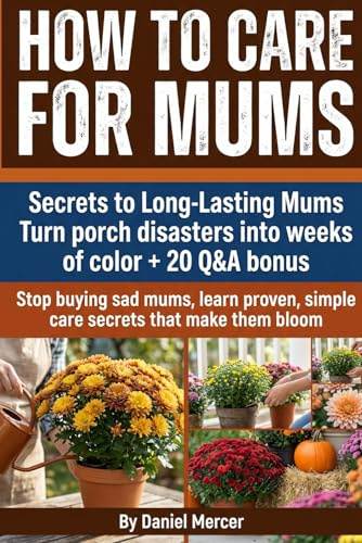 How to Care for Mums: A Practical Guide to Growing and Caring for Mums and Chrysanthemums Outdoors and in Pots so you get Stronger Roots, longer blooms, and reliable fall color season after season.