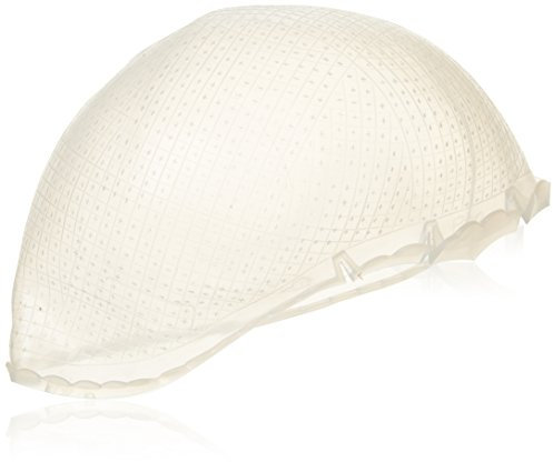 Comair Salon-Stylist Strähnenhaube mit Kreuzlöchern aus Silikonkautschuk Mittel