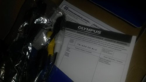 Olympus TG-320 Blue Appareil-Photo Compact 14MP 1/2.3 CCD (Dispositif à Transfert de Charge) 4288 x 3216pixels Bleu