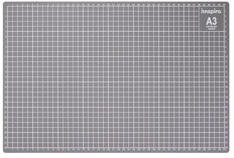 INNSPIRO Base de corte A3 - 45x30cm. Ideal para scrapbooking y otras manualidades