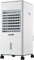 AMOS Portable Air Cooler & Heater 65W/2000W with 5L Tank, Remote, 3 Speeds, Digital Display, 12H Timer, Oscillation, Wheels & 2 Ice Packs – Cooling, Heating & Humidifying Fan for Home/Office, White
