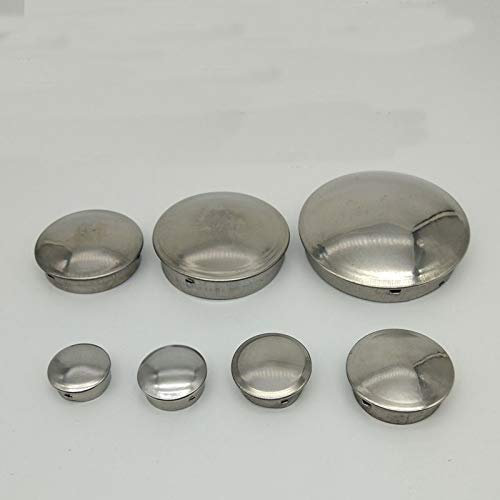 304 Edelstahlrohr-Schnellverschluss-Abdeckung, runde Rohrstopfenkappe, außen 19 mm