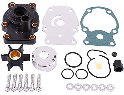 Wasserpumpen-Kit, 1 Set Wasserpumpen-Reparatur-Laufrad-Kit Ersatz für Evinrude 20 25 30 35 PS Außenbordmotoren 393630