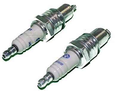 2 X Zündkerze kompatibel mit Scheppach MS139-42 / MS 139-42 / MP99-42 / MP 99-42 Rasenmäher