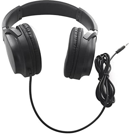 Kruluuvia Gitarrförstärkare ljudmixer på öronhörlurar vikbart trådbundet stereoheadset