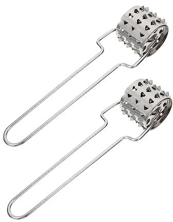Garneck 2pcs Quality Meat Tenderizer Hammer Portable Easy to Use Commercial Meat Press for Kitchen