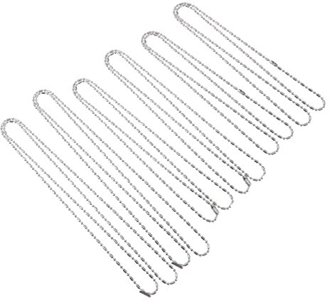 Operitacx 6stücke Stk Titanstahlkette Diy-schmuckkette Gliederkette Für Schmuckherstellungskette Titanstahl Diy-zubehör