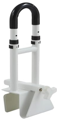 Milageto Bathtub Wall Handrail Assist Handle Shower Assist Aid Steel Bathtub Handle Grab Bar for Seniors Women Elderly Children