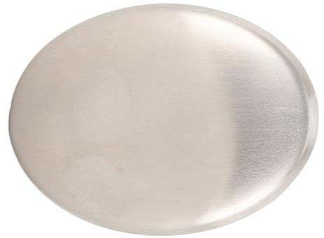 Fdit Barra di Sapone in Acciaio Inossidabile, Barra Eliminatore di Odore Metallico per Odore Manuale per Rimuovere in Modo Efficiente L'odore di Cipolla Aglio di Pesce (3PCS)