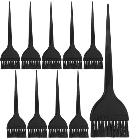 JOINPAYA Kit para Teñir el Cabello 10 Piezas Pinceles Aplicadores de Tinte, Peine Separador de Plástico, Herramientas para Coloración Profesional y Uso Doméstico, Aplicadores de Tinte