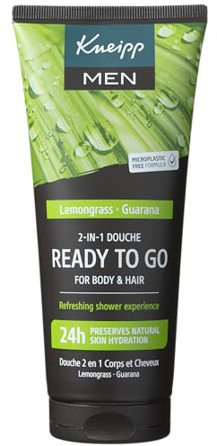 CATTIER Shampooing/Douche pour Homme Lemongrass/Guarana 200 ml