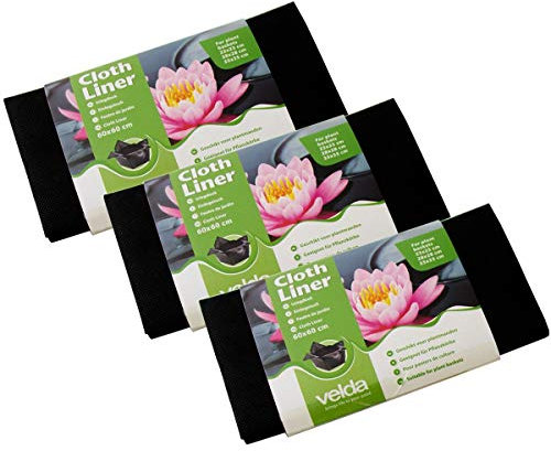 velda Cloth Planting Basket Liner 60 x 60cm (3 Pack)